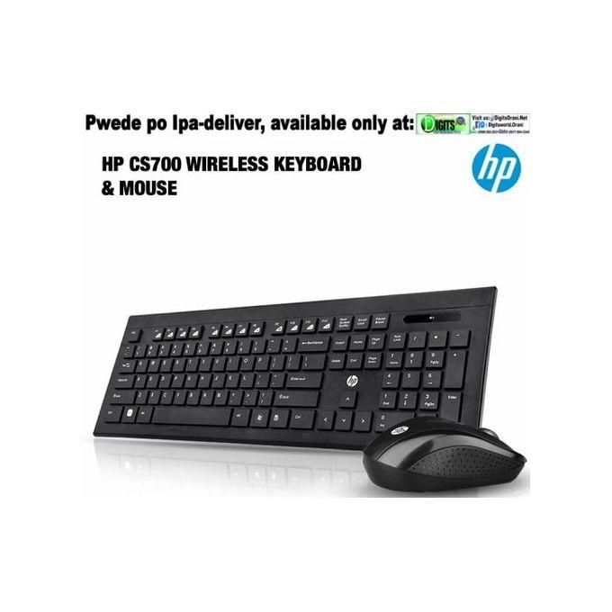 HP Wireless Portable Keyboard and Mouse – Black