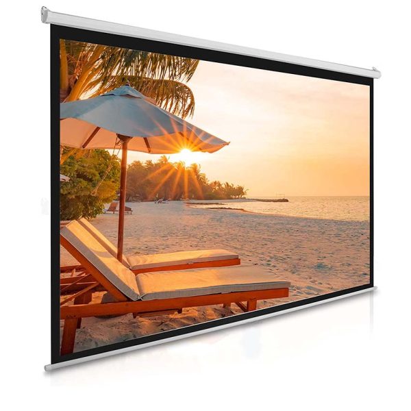 Eldo 240cm x 240cm Electronic Projector Screen