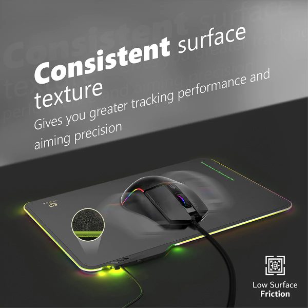 Vertux Enhanced Surface Pro Gaming Mouse Pad — product view 3