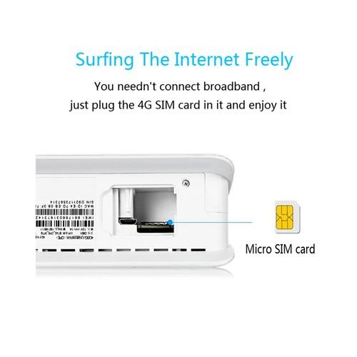 Buy 300Mbps Wifi Routers 4G Lte Cpe Mobile Router With LAN Port Support SIM Card Portable Wireless Router Wifi 4G Router picture color in Kumasi