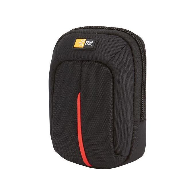 Case Logic Small Nylon Camera Bag, Black/Red – DCB301K — product view 5