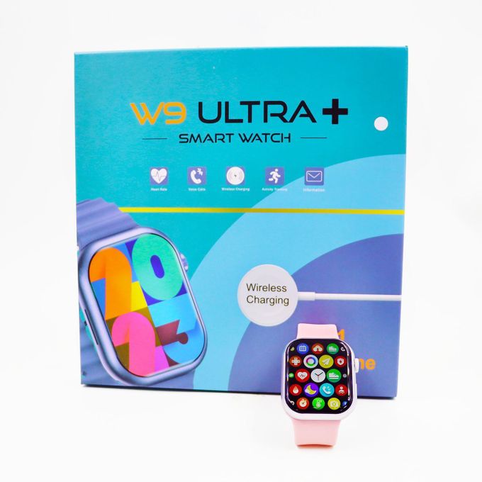 W9 ULTRA SMARTWATCH – PINK