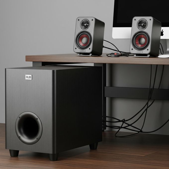 FT-C10U-BT Black 2.1 Channel Speaker System