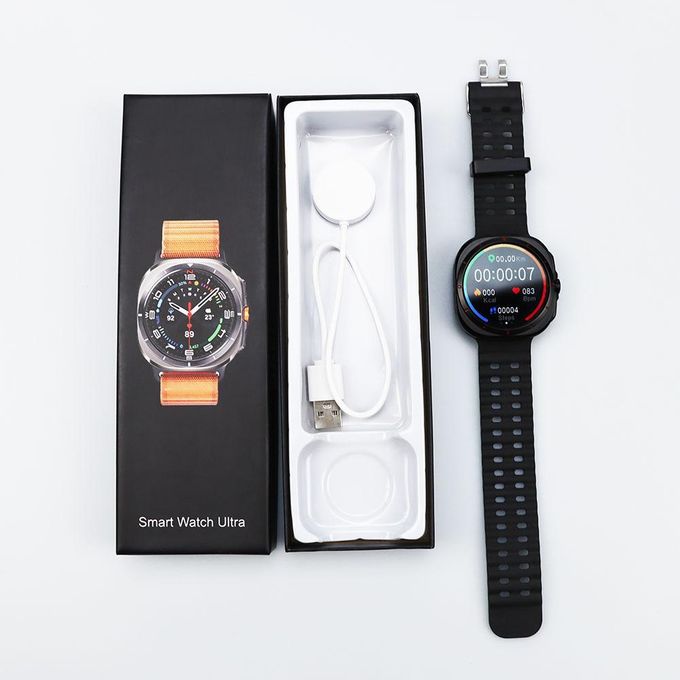 Set of 2 Flexible Nylon Bands for Galaxy Watch Ultra – BLACK