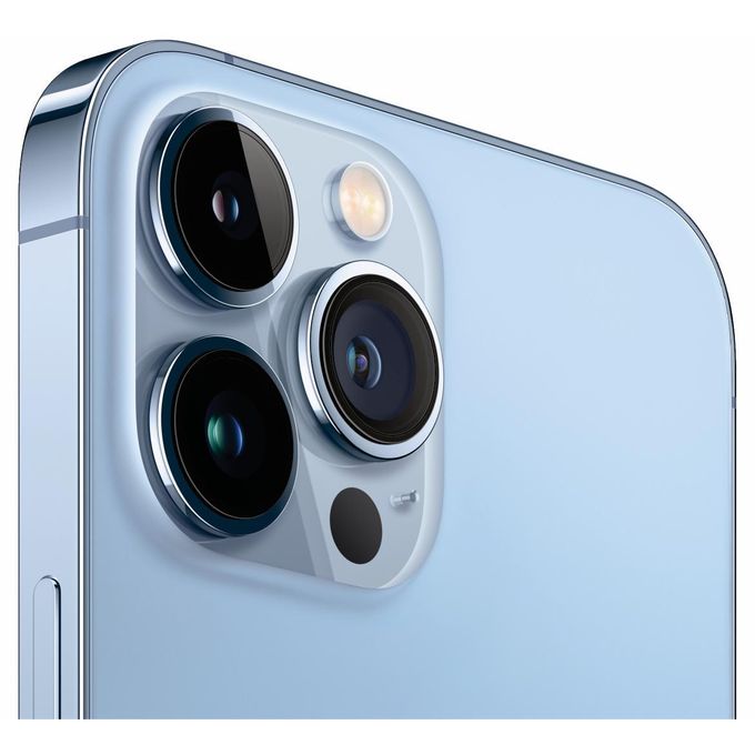 Apple iPhone 13 Pro – 128GB Storage, 6GB RAM, Sierra Blue – 6.7″ Display – Dual 12MP Rear and Front Cameras – Includes FREE Accessories