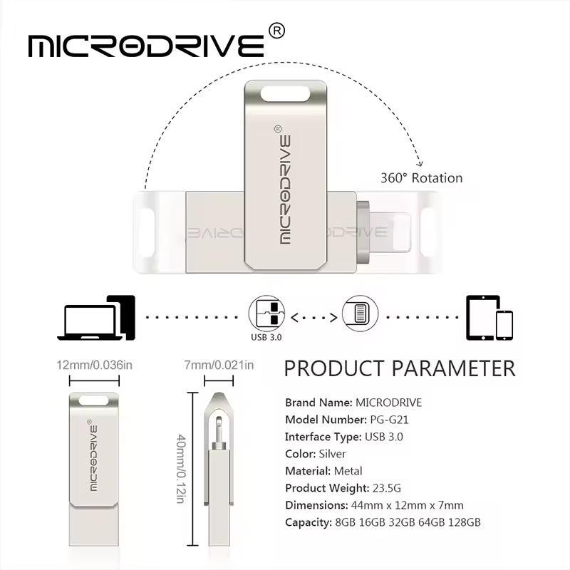 Buy For phone OTG type C flash drive memory stick 128GB 256GB pendrive 2 in 1 USB 3.0 Flash Drive 64GB U disk in Kumasi