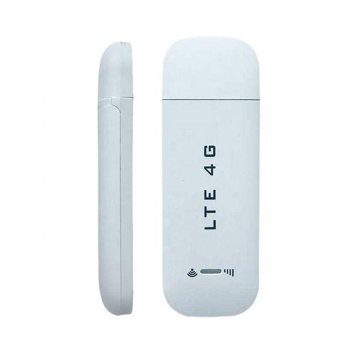 White 4G LTE USB Network Adapter with WiFi Hotspot Functionality in kumasi — product view 2