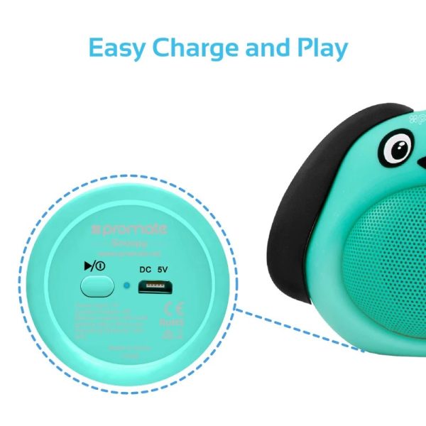 Snoopy Compact HD Wireless Dog Speaker