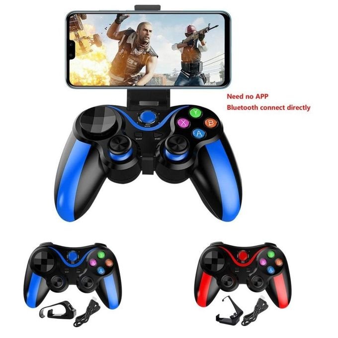 BLACK WIRELESS BLUETOOTH GAMING CONTROLLER in kumasi