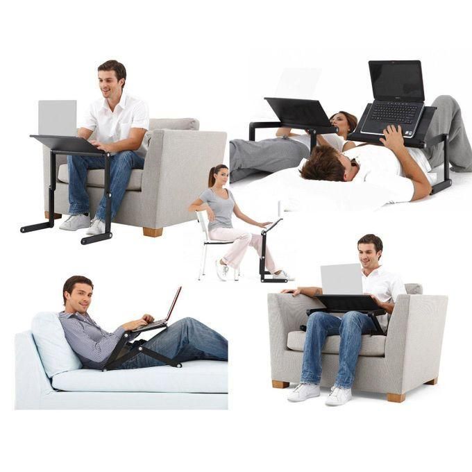 Versatile Black Laptop Desk