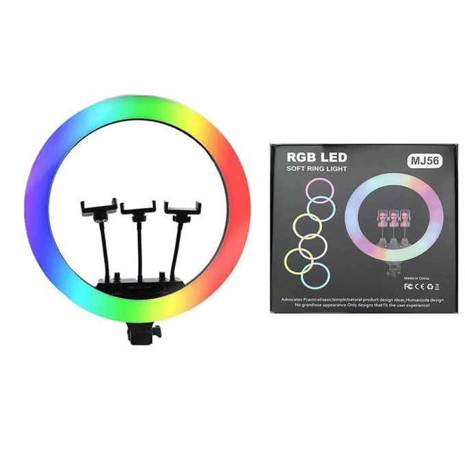 MJ56 22-Inch Ring Light with Tripod Stand — product view 3