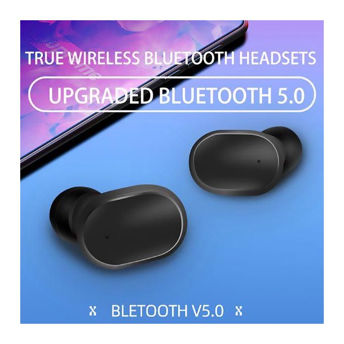 Black Redmi 2 True Wireless Bluetooth Earbuds