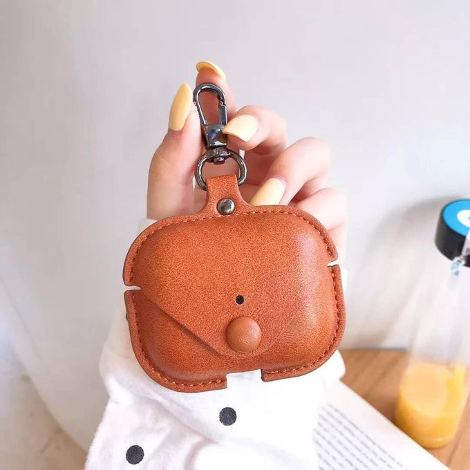 Brown Leather Cases for AirPods