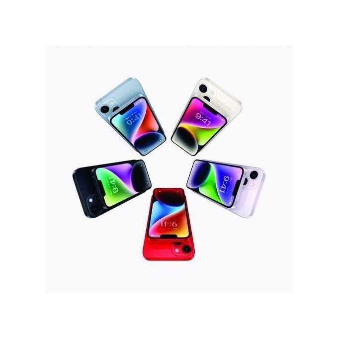 Apple iPhone 14 Plus – 6.1″ Super Retina XDR Display – 128GB Storage – 6GB RAM – Purple Color – Dual 12MP Cameras – 5G Connectivity – Includes FREE Accessories