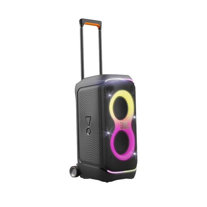 Black LED Outdoor Splash-Proof Portable Bluetooth Speaker – Party Box Stage 320