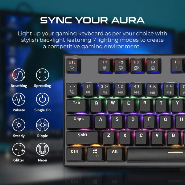 Vertux High-Performance Gaming Keyboard
