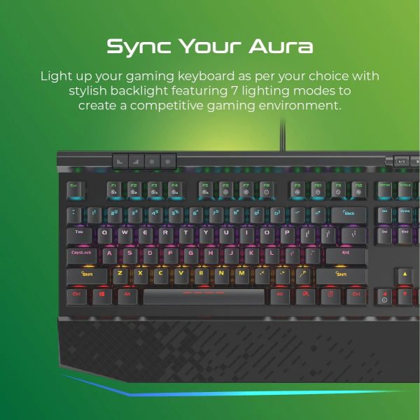 Vertux Gaming Mechanical Keyboard