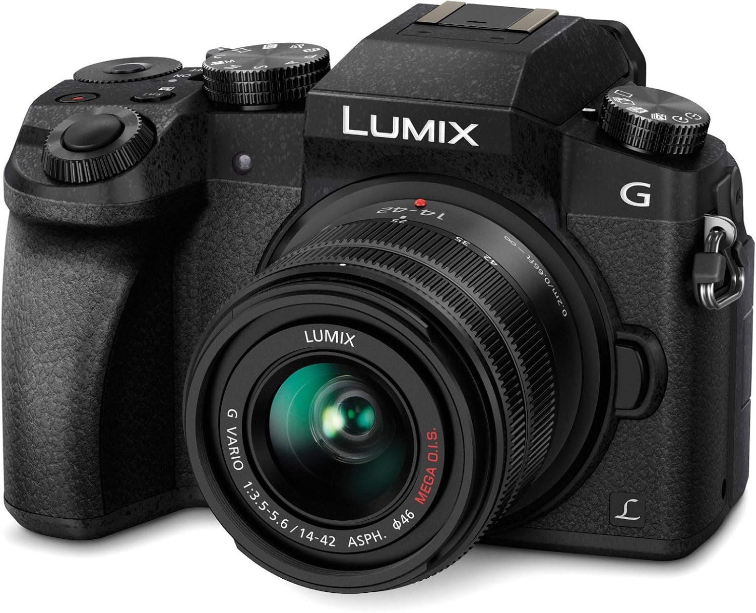 Buy Panasonic LUMIX G7 Mirrorless Digital Camera (Black) Bundle with 128GB Memory Card and Accessories