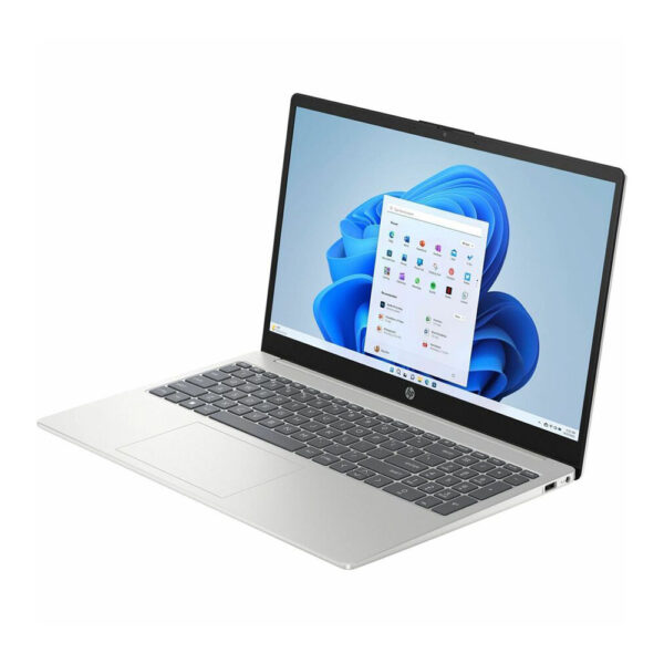 HP 15-inch Notebook with Intel Core i5 1334U, 8GB DDR4 RAM, 512GB SSD – Silver