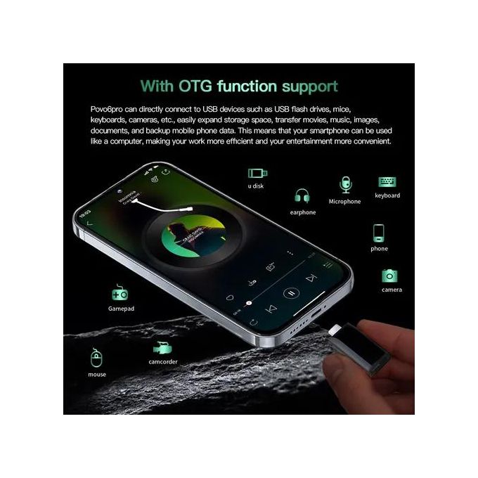 Ha New Povo6 Premium Smartphone – 579 Sold