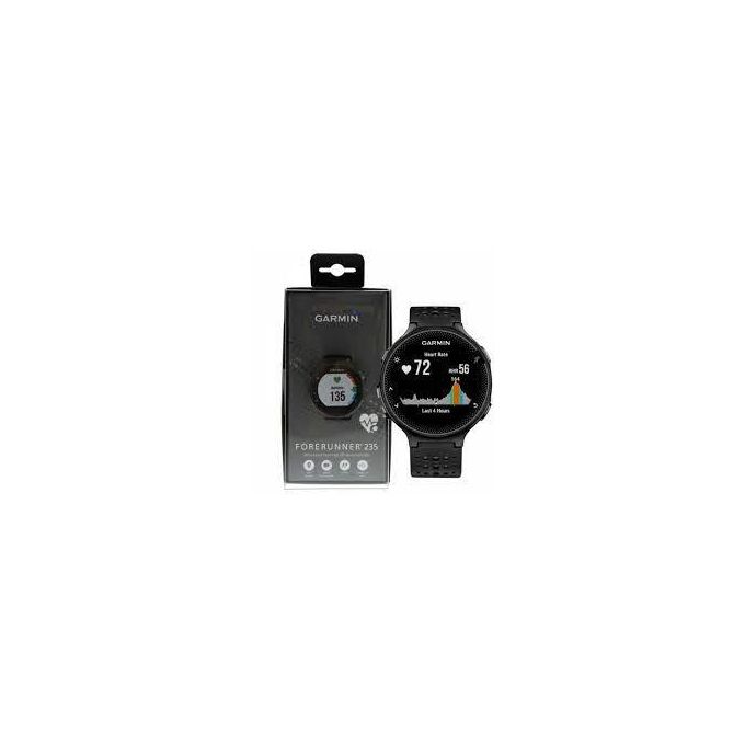 Garmin Forerunner 235 - Model 010-03717-55 in Black and Grey