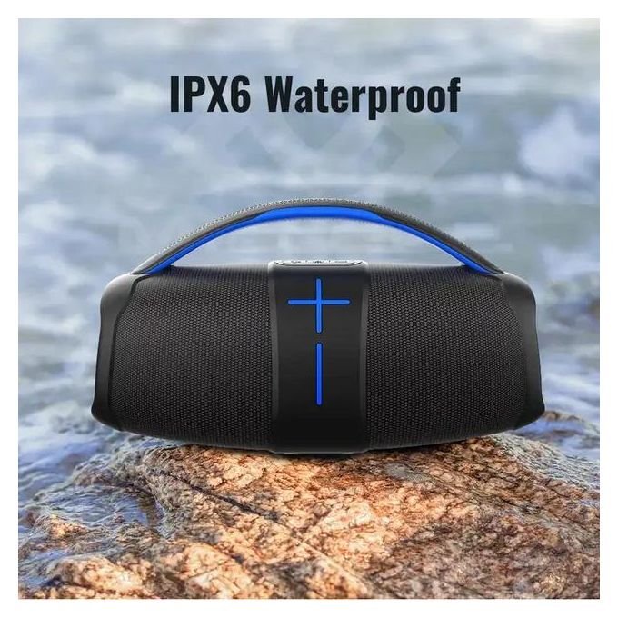 buyMiccell – High-Performance Portable Speaker – 20W – 3600mAh – VQ – SP01 S2502 – Black in kumasi