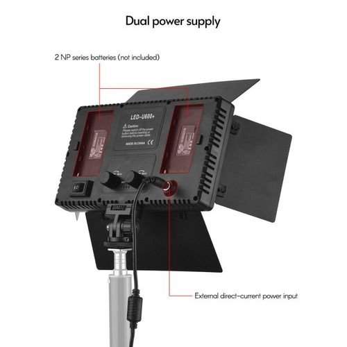 Professional Photography Light Panel, 600LED Video Light