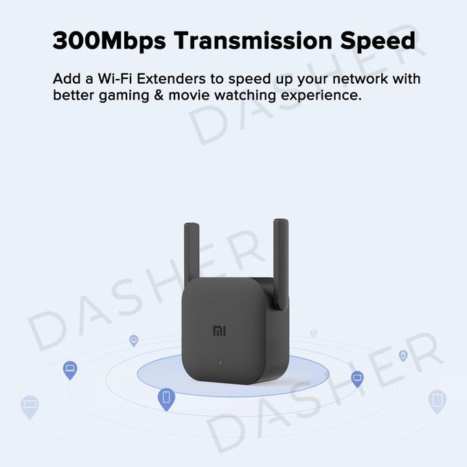 Xiaomi Mi WiFi Pro Range Extender and Repeater – Black