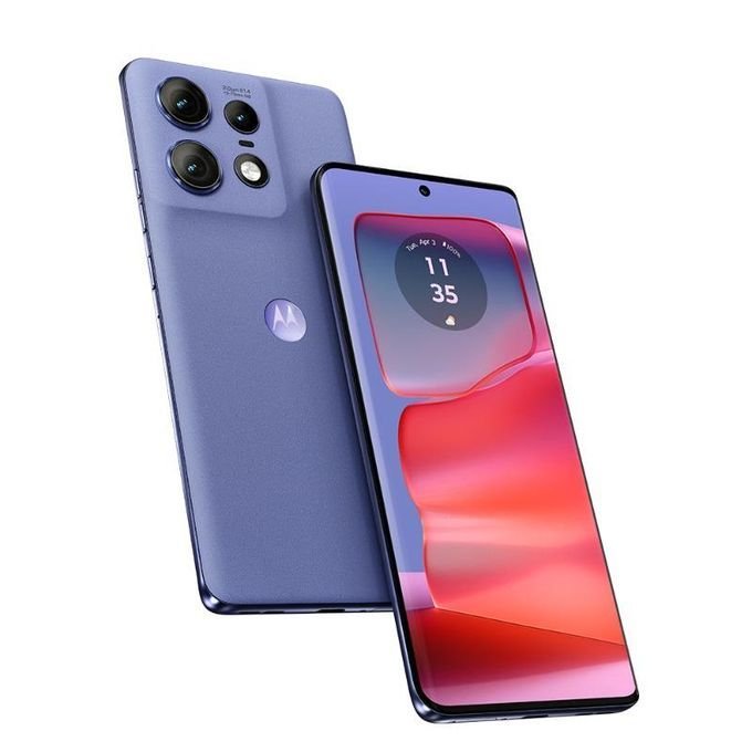 Motorola Moto Edge 50 Pro – 6.67″ Display – 512GB Storage + 12GB RAM – 50MP Rear Camera + 13MP Front Camera – 5000mAh Battery – Luxe Lavender Color + Complimentary Phone Case &… in kumasi