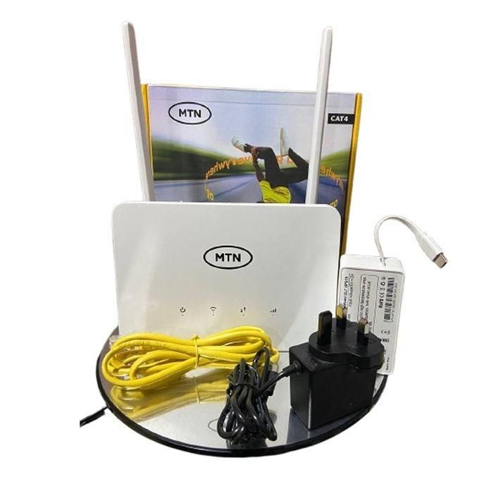 MTN CAT 4 Turbonet Universal Router with Backup Battery – White