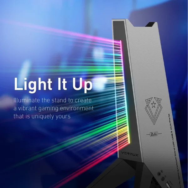 Vertux 4-in-1 Multi-Functional Gaming Headset Stand