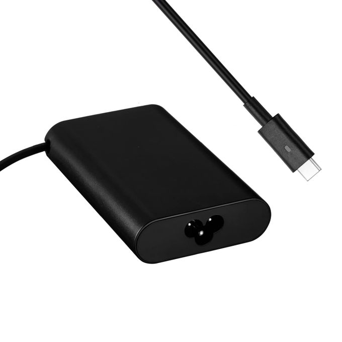DELL 65W Black USB Type-C Power Adapter Charger