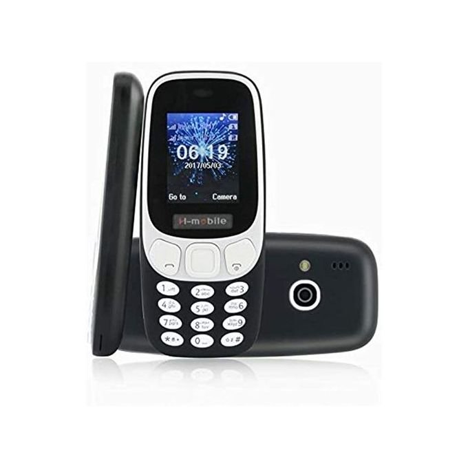 Black 3310 Dual SIM Mobile Phone