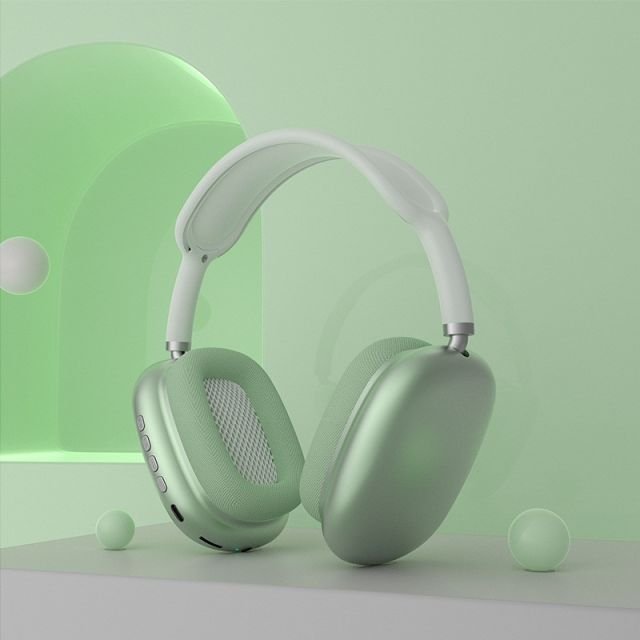Buy Buy Wireless Headphones Bluetooth Noise-Cancellation Headsets Stereo Sound Heavy Bass Earphones for Phone PC gaming headset on Head in Kumasi