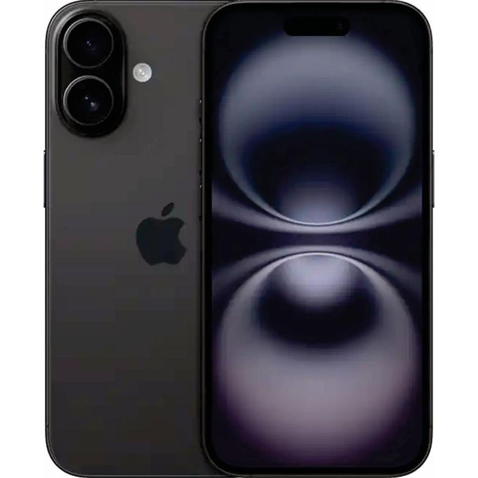 Apple iPhone 16 – 5G – 256GB – 48MP Rear Camera / 12MP Front Camera – Black + Complimentary Accessories