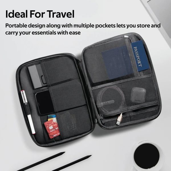 Compact Nylon Water-Resistant Tablet Travel Sleeve