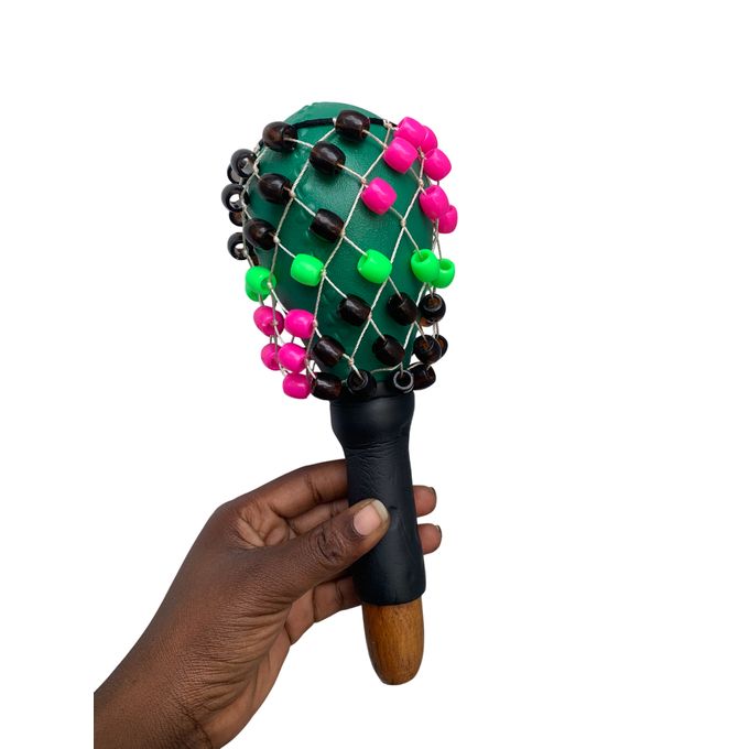 1 Piece Multicolor Hybrid Maracas/Shakers/Hammer Rattle with Beads