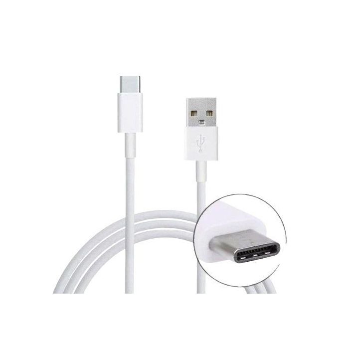 Complete Fast Charger: USB to Type-C – White/Black in kumasi