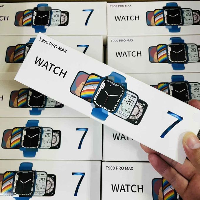 T900 Pro Max Smartwatch with 1.8-Inch HD Display, Bluetooth Calling, Health Tracking, and Multiple Sports Modes