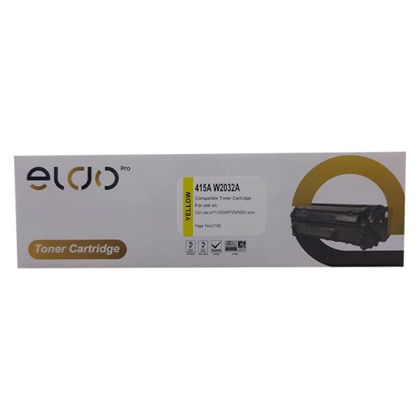 Eldo Compatible 415A Toner in Cyan, Magenta, and Yellow