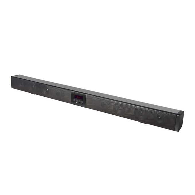 Jerry Power Home Theater Sound System Soundbar with Wireless Subwoofer, Featuring HDMI ARC, USB, FM, Optical, and 8 Bass Horns – Black