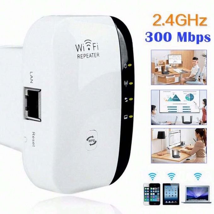 300M Wi-Fi Booster – Wireless Range Extender – 2.4G Signal Repeater – Signal Amplifier in kumasi