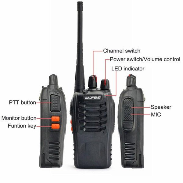 Buy Baofeng BF-888S [2 Pack] 5W UHF Radio Walkie in Kumasi