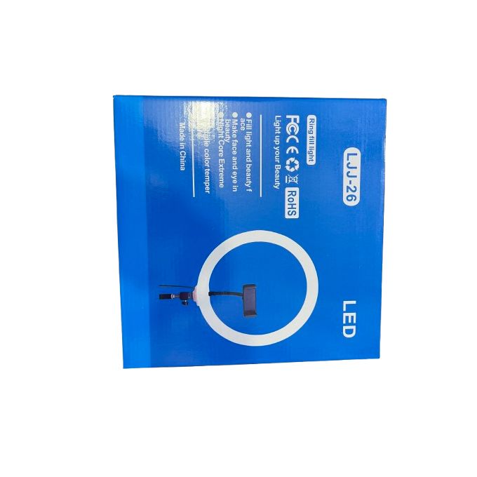 LJJ-36 14-Inch USB Plug LED Ring Light – Black and White