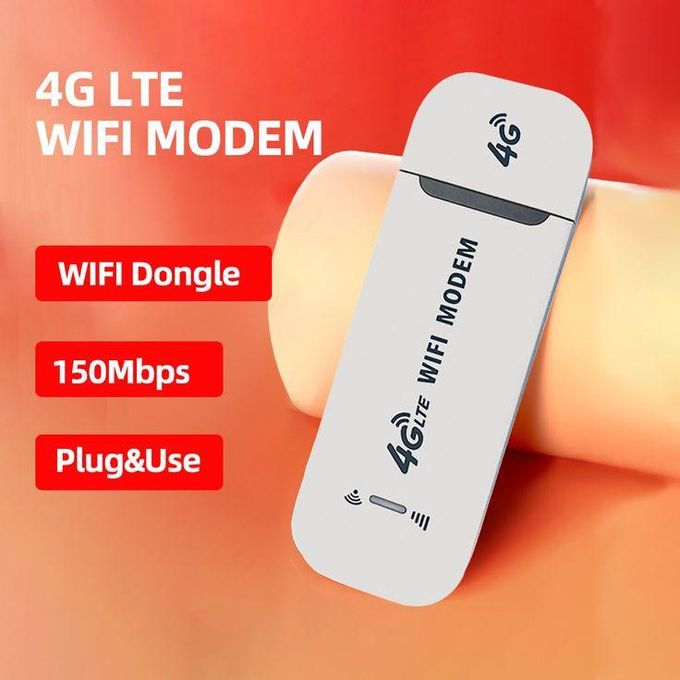 Mini Router with Hotspot: LTE 4G Wireless USB WiFi Modem