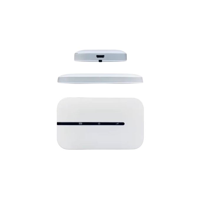 Portable 4G LTE Mobile MiFi (M8) with SIM Card Slot - 2100mAh - White