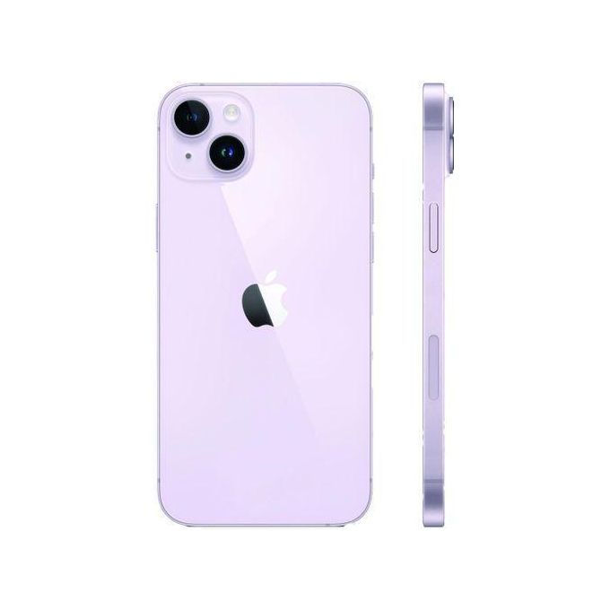 Apple iPhone 14 – 6.1″ Super Retina XDR Display – 128GB Storage – 6GB RAM – Purple Color – Dual 12MP Cameras – 5G Connectivity – Includes FREE Accessories