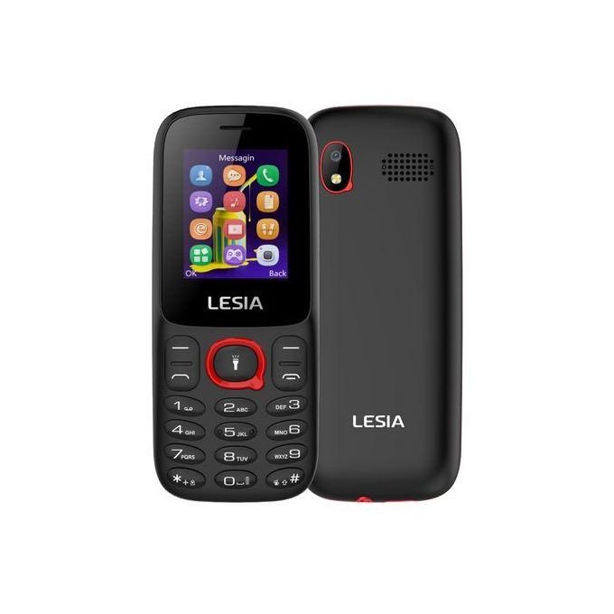 LESIA PRIME MINI Mobile Phone 800mAh 1.77" - Red and Black