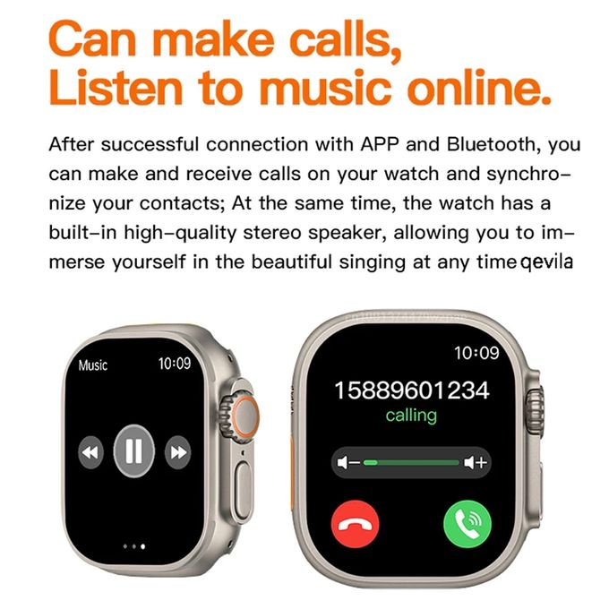 Timack Ultra 8 Smartwatch with Door Access Unlock Feature
