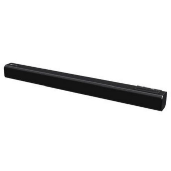 Black Slim Elegant Rechargeable Bluetooth Sound Bar with Remote Control for TV